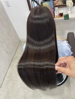 ラナ(Lana)&nbsp;【Lana】大人の艶髪ダークショコラブラウン　髪質改善カラー