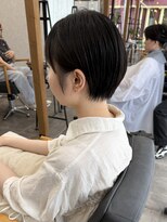 コク 千葉駅西口(COQU)&nbsp;丸みショート/耳かけショート/千葉【積田佳奈】