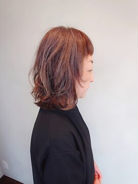 ラトリエコンタン(L´atelier Content) 30代40代50代おすすめ 大人可愛いくびれミディ×ショートバング