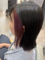 ココル(cocoru)&nbsp;【インナーカラー×ラベンダーピンク】越谷/新越谷/南越谷/蒲生