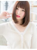 *mod's越谷*大人かわいい♪ボルドーカラー小顔ワンカールa