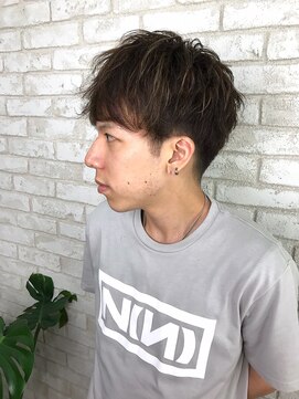 プライズ アイリス 池袋東口店(prize Iris) ソフトツーブロック/クセ毛風パーマ/MEN'S HAIR