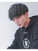 前下がりマッシュ　ツイストスパイラル