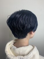 ヘアサロンエムフィス 池袋東口(HAIR SALON M Fe's) インディゴブルーカラー