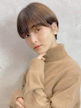 ベック ヘアサロン(BEKKU hair salon) 耳掛けがかわいい☆大人マッシュショート【恵比寿】吉永