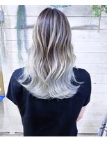 トーク 伊丹本店(TAL'KE)&nbsp;TAL'KE/バレイヤージュ×ホワイトシルバー_769