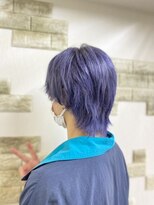 ジパングペイント 押上店(Zipangu Paint) 派手髪☆紫カラー