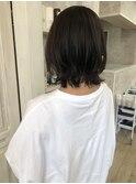 福山美容室caary大人気イルミナカラー パープルグレージュ