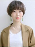 ふんわりワンカールマッシュショート