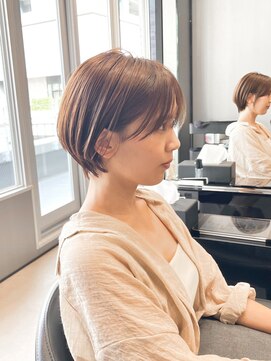 ハルキ ミナト ジャパン オオサカ(HARUKI MINATO japan OSAKA) ショートボブ 20代30代40代ヘア 小顔 大阪ボブ 梅田