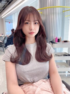 ジーナリア(Xena ria) 《袴田》韓国レイヤー×ピンクベージュ