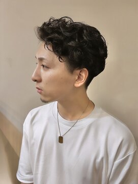 ノエル(NOEL) アップバング×大ぶりニュアンスパーマ