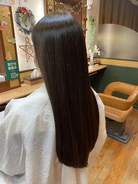 ヘアー マジック 国立店(Hair Magic) スーパーロングでも艶々サラ髪