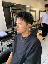 アイズ 海老名(AIZU) ショートアップバングジェットモヒカンスウィングアップバング