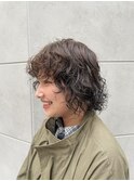 ○デザインパーマで作るスパイラルパーマ