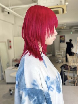 ターン ヘアー(TAAN HAIR) ショッキングレッド