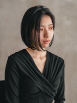 ベンジー 中目黒店(benji)&nbsp;シンプルな前下がりボブ