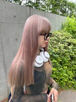 ベレーザ 渋谷(BELEZA)&nbsp;7607ミルクティーアッシュベージュハイトーンカラー韓国レイヤー