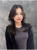 【くびれヘア】レイヤーカット 韓国ヘア