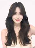 ［岩井style］20代30代40代韓国レイヤー/韓国ヘア/前髪顔まわり