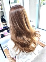 エルピス 中央林間店(elpis)&nbsp;透明感ブリーチなし白髪ぼかし