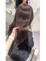 レリーアンテ 大阪梅田(Rely ante)&nbsp;髪質改善　ピンクブラウンカラー