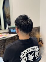 ビジョルノ つくばみどりの店(Begiorno)&nbsp;20代30代40代メンズビジネスツーブロックアッシュブラック