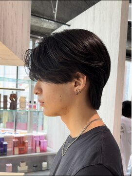 アクシー ヘアーアンドメイク(AXY HAIR&MAKE) ニュアンスパーマ/シャドウパーマ/韓流ヘア/センターパート