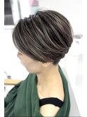 白髪カバーバレイヤージュ【山口市美容室】