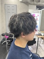 フラミューム 蒲田店(flammeum)&nbsp;波巻きパーマ×ハイライト 【蒲田】【大森】【川崎】