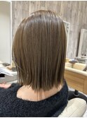 切りっぱなしボブ