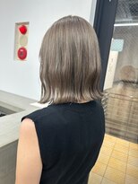 セイドット オモテサンドウ(Say. omotesando)&nbsp;Say.イメチェンミディアムアッシュ外ハネボブ美髪ワイドバング