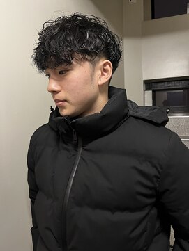 ロム 札幌大通(LOM) メンズ波巻きパーマ【札幌】