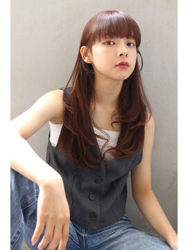 ロゼ 甲子園口(Rose) 【ROSE】ワイドバング＿前髪＿レイヤーカット＿髪質改善