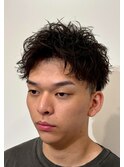 メンズカット/パーマ/ヘッドスパ/ブリーチ/眉毛/韓国/大宮/Men's