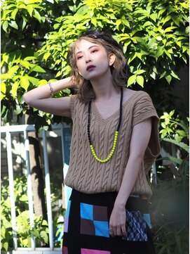 リブロ 三軒茶屋(LIBRO) ストリート系×ウルフカット