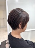 春の丸みショート