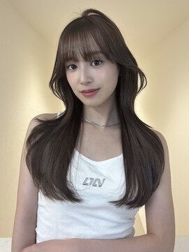 アイトーキョーエス 渋谷(AI TOKYO S) オリーブベージュ/レイヤー/ニュアンスレイヤー/ナチュラル/渋谷