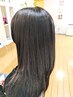 カット＋縮毛矯正＋ スムースタッチトリートメント￥14500