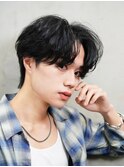 韓国メンズヘア/カルマパーマ/ニュアンスパーマ*渋谷/MEN'S/眉毛