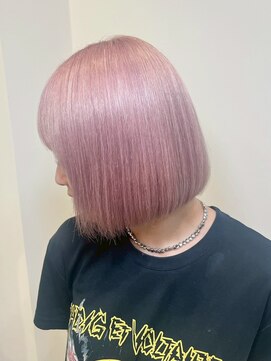 ラック 表参道(LUCK) ペールピンク/ケアブリーチ/ブリーチ/表参道/原宿