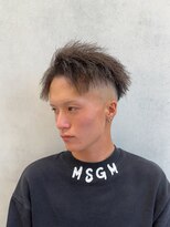 ルースト 西院店(ROOST)&nbsp;MEN’S HAIR/サーフカール/刈り上げセンターパート/髪質改善