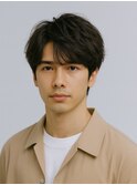 Hale刈り上げセンターパートフェザーパーマニュアンスパーマ原宿
