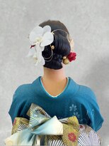 トレノ(Treno.)&nbsp;カチモリ×縦リボン　成人式・卒業式【Treno.吉祥寺】