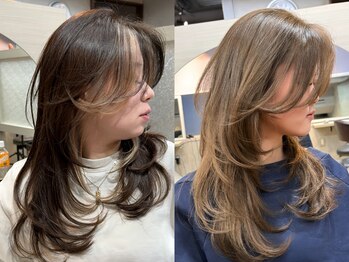 フォート(FORT)の写真/顔周りカットや前髪カットは1mm単位でこだわります。小顔やくびれ、似合うスタイルをご提案します◎