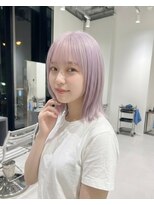 ハーツオオサカ(HE:ARTS OSAKA)&nbsp;シースルーくびれ外ハネタッセルボブ