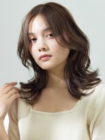 アース 一宮店(HAIR & MAKE EARTH) 20代30代◎冬の暗めカラー×くびれレイヤーカットで小顔美人