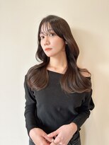 ユウォン 四日市(YUWON)&nbsp;レイヤーカット×ブラウンカラー