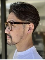 バーバー ミキ 塚本(BARBER MIKI)&nbsp;品のあるミディアムヘア