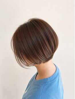 サザエ(SAZAE)の写真/骨格に合わせた似合わせカット♪どこから見ても美しいシルエットに☆